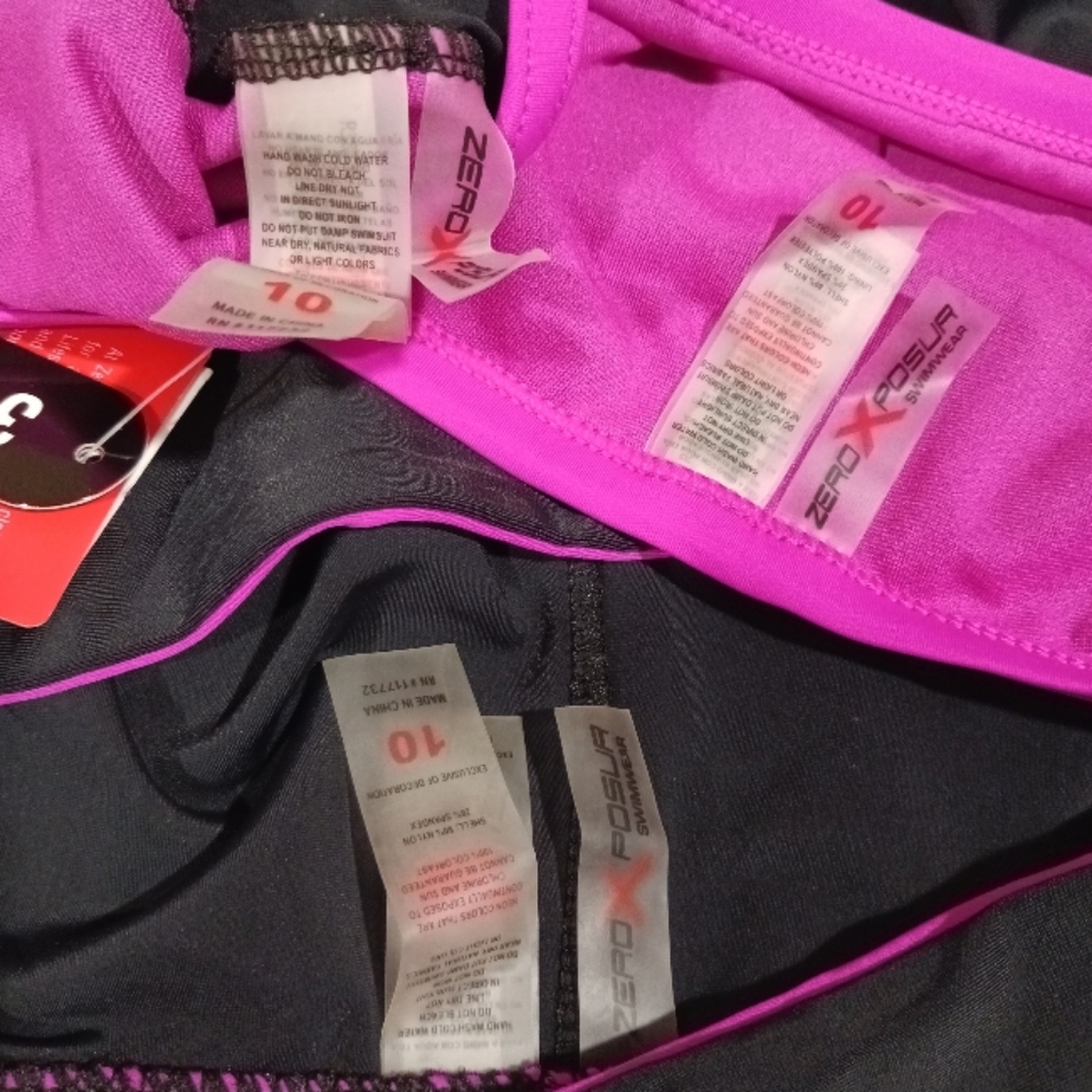 ZeroXposur 3-PC Swim Set Tankini Bottoms & Shorts - Picture 8 of 9